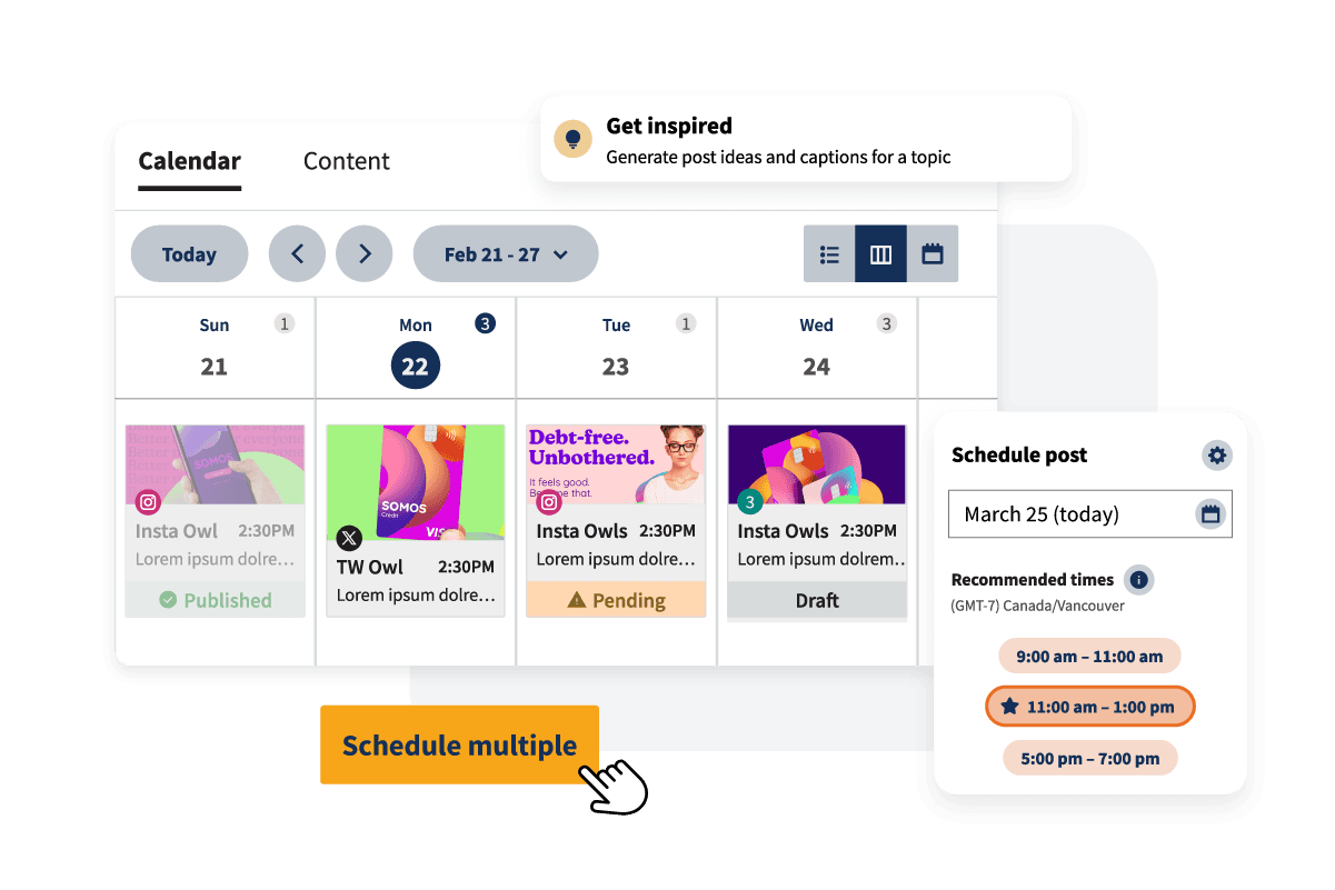 Hootsuite-Veröffentlichung